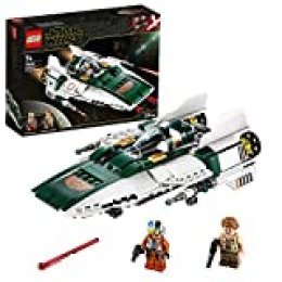 LEGO Star Wars TM - Caza Estelar Ala-A de la Resistencia, Set de Construcción de una Nave Espacial de la Guerra de las Galaxias Episodio IX: El Ascenso de Skywalker, A partir de 7 años (75248)