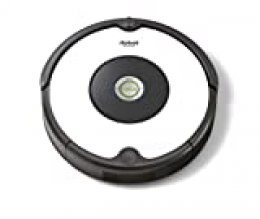iRobot Roomba 605- Robot aspirador para suelos duros y alfombras, con tecnología Dirt Detect, sistema de limpieza en 3 fases