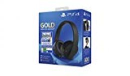 Sony - Gold Edición Headset Fortnite VCH 2019 (PS4), Color Negro