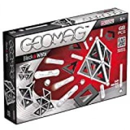 Geomag- Black & White Panels, Multicolor, 68 Piezas (12)