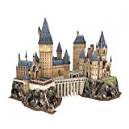 World Brands - Harry Potter - Castillo de Hogwarts Puzzles 3D, Kit de Construcción, Multicolor, DS1013H