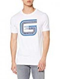 G-STAR RAW Graphic 9 Slim Round Neck Camiseta para Hombre