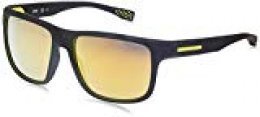 Hugo Boss Boss 0799/S C4 UDK gafas de sol, Negro (Bkrubbr Yellow/Brw Yelsp Pzole), 57 Unisex-Adulto