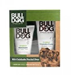 Bulldog Cuidado Facial para Hombres PACK - Set Cuidado Facial Duo, Limpiador 150ml + Crema Hidratante 100ml