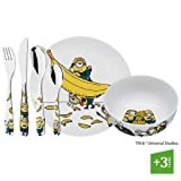 WMF 1286079964 Kids cutlery set MIONS 6pc, Cerámica, Multicolor