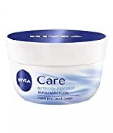 NIVEA Care (1 x 400 ml), crema de manos, cuerpo y cara hidratante, crema nutritiva de rápida absorción para una hidratación profunda 24 horas