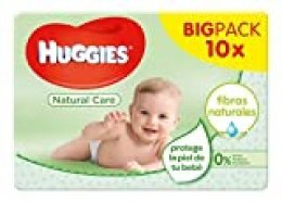 Huggies Natural Care - Toallitas para bebé, 560 toallitas