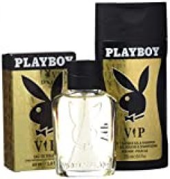 Playboy VIP Hom.EDT 60+Gel 250, Negro, Estándar