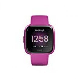 Fitbit Versa Lite  - Reloj Deportivo Smartwatch, Adultos Unisex, Morera Aluminio, Talla única