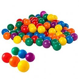 Intex Pack 100 bolas multicolor di&aacute;metro 6,5 cm + 2 a&ntilde;os (49602)