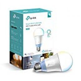 TP-LINK Smart Wi-Fi LED Bulb with Tunable White Luz de día - Lámpara LED (Luz de día, Soft white)