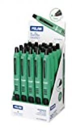 Milán - Expositor 20 bolígrafos Compact verde
