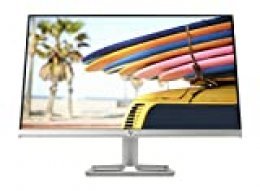 HP 24fw - Monitor Full HD de 23.8" (1920 x 1080, panel IPS LED, 16:9, HDMI 1.4, VGA, 5 ms, 60 Hz, AMD FreeSync, Altavoces incorporados), Color Blanco