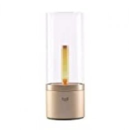 Yeelight Candle Light - Lámpara de mesa ambiental, tecnología Ble Mesh, 2100 mAh, batería de litio, carga por USB