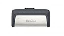 SanDisk SDDDC2-032G-G46 - Memoria Flash USB 32 GB para tu smartphone Android - Ultra Dual Drive Type-C - USB 3.1, Negro