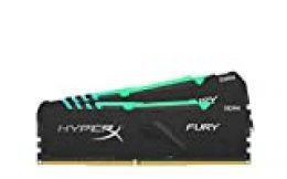 HyperX Fury HX432C16FB3AK2/16 Memoria RAM DIMM DDR4 (Kit 2x8GB) 16GB 3200MHz  CL16 1Rx8 RGB