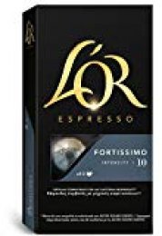 L'Or Espresso Fortissimo | 5 Paquetes x 10 cápsulas - Total 50 cápsulas