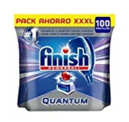 Finish Powerball Quantum Max - Pastillas para el lavavajillas, formato 100 unidades