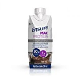 Ensure Max Protein - Alto contenido en proteínas, batido nutricional, sabor a chocolate - Pack 8 x 330 ml