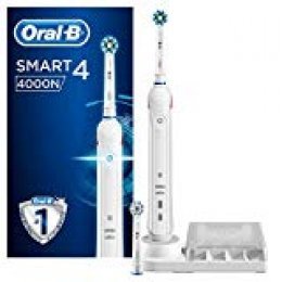 Oral-B Smart 4 4000N  Cepillo Eléctrico Braun, Blanco