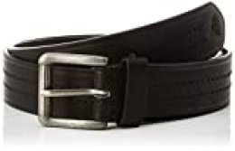 Springfield PU Stiching-c/01 Cinturón, Negro (Black 1), 95 (Tamaño del fabricante: 95) para Hombre