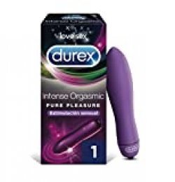 Durex Vibrador Mini Intense Orgasmic Pure Pleasure, Dildo Consolador Clítoris Mujer