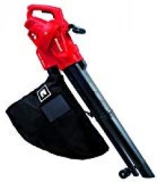 Einhell GC-EL 2500 E - Aspirador-soplador eléctrico, saco de 40 l, regulador de velocidad, 7000 - 13500 rpm, 2500 W, 230 - 240 V, color negro y rojo (ref. 3433300)