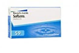 BAUSCH + LOMB  - SofLens® 59 - Lentes de contacto de reemplazo mensual - Pack de 6