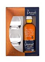 Benromach 10 Years Old Speyside Single Malt Scotch Whisky with 2 Glasses - 700 ml