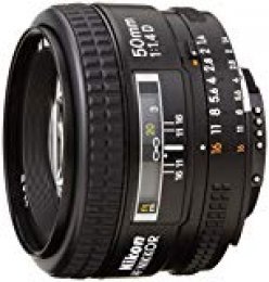 Nikon Nikkor 50 mm f 1:1,4D- Objetivo para Nikon (Diámetro: 64mm) color negro