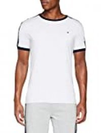 Tommy Hilfiger RN tee SS Camiseta, Blanco (White 100), Medium para Hombre