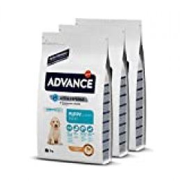 Advance Maxi Puppy - Pienso para Cachorros De Razas Grandes - Pack De 3 X 3 - Total 9 Kg 9000 g