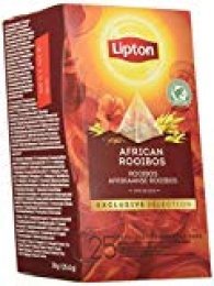 Lipton Selección Exclusiva Infusión African Rooibos, 25 sobres