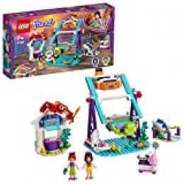 LEGO Friends - Noria Submarina Nuevo juguete de construcción de Atracción de Feria, incluye Puesto de Venta de Algodón de Azucar y 2 mini muñecas (41337)