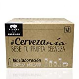 #Cervezanía - Kit de elaboración de cerveza rubia Pale Ale | 5 litros cerveza en casa | Lúpulos frescos