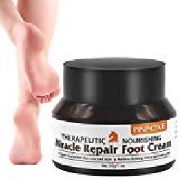 Crema para el cuidado de los pies, para pieles quebradizas y secas, cura y previene las infecciones de hongos, el sudor y los olores, 30 g