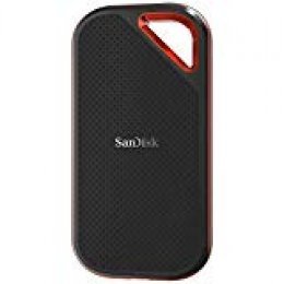 SanDisk Extreme Pro - Portable SSD de 2 TB y hasta 1050 MB/s con USB-C, de diseño robusto y resistente al agua