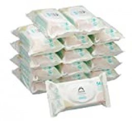 Marca Amazon -  Mama Bear Sensitive Toallitas húmedas para bebé - 15 Paquetes (840 Toallitas)
