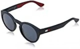 Tommy Hilfiger TH 1555/S gafas de sol, BL REDWHT, 48 para Hombre