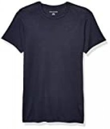 Amazon Essentials Heat Retention Short-Sleeve Base Layer Shirt Athletic-Shirts, Marino, US M (EU M)