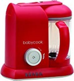 Béaba Babycook Solo - Robot de cocina, color rojo