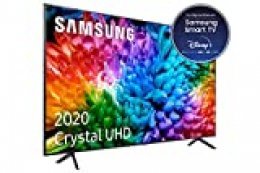 Samsung Crystal UHD 2020 65TU7105- Smart TV de 65" con Resolución 4K, HDR 10+, Crystal Display, Procesador 4K, PurColor, Sonido Inteligente, Función One Remote Control y Compatible Asistentes de Voz