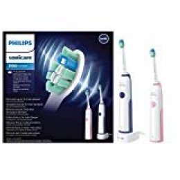 Philips Sonicare - CleanCare Cepillo dental eléctrico sónico HX3212/61, Batería, 110-220 V, 2 pieza(s)