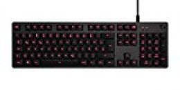 Logitech G413 Mechanical Gaming Keyboard - Carbon - DEU - USB - N/A - Central - Red LED