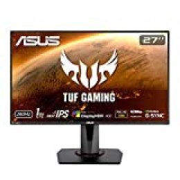 Asus TUF Gaming VG279QM - Monitor de Gaming HDR de 27" (Full HD (1920 x 1080), Fast IPS, 280Hz (OC. 240 Hz, 144Hz), 1ms (GTG), ELMB Sync, G-Sync Compatible, DisplayHDR 400)