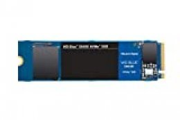 Western Digital WDS250G2B0C Blue SN550 250 GB alto rendimiento M.2 Pcie NVMe SSD, Negro/ Azul
