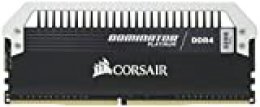 Corsair Dominator Platinum - Módulo de Memoria XMP 2.0 de Alto Rendimiento de 16 GB (2 x 8 GB, DDR4, 3200 MHz, C16)