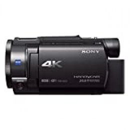 Sony Handycam FDR-AX33 4KUHD - Videocámara (pantalla de 3", zoom óptico 10x, estabilizador óptico), negro