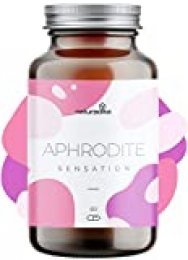 Aphrodite Sensation - Complemento nutricional con Ashwagandha extra concentrado (Sensoril®), Maca Andina, Tribulus Terrestris y Azafran - Estimulante, Energizante y Relajante - Íntima Satisfacción