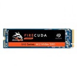 Seagate FireCuda 510, 1 TB, Disco duro interno SSD de alto rendimiento, SSD, PCIe Gen3 x4 NVMe 1.3 para ordenador y PC para videojuegos, Paquete Abre-fácil (ZP1000GM30011)